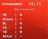 Domainbewertung von www.o-come.com